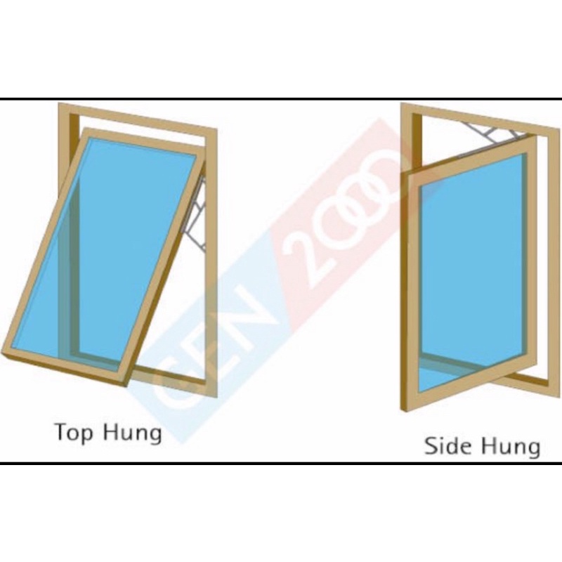 WINDOW CASEMENT ENGSEL CASEMEMT 16 INCHI engsel casement 16 inc engsel jendela 16” engsel casement jendela alumunium