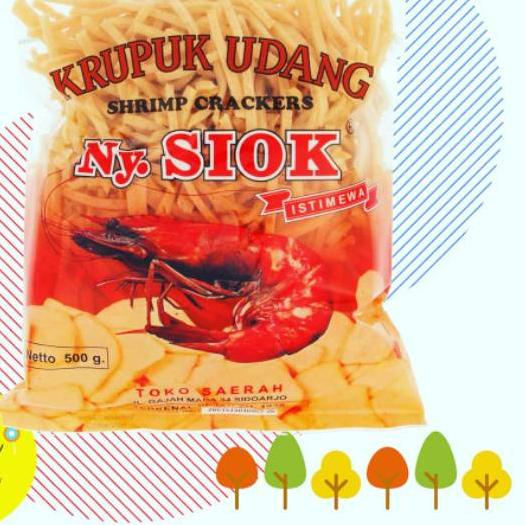 

FREE ONGKIR!Krupuk Ny Siok Stik Udang / Kerupuk Mentah Asli NySiok Stick|SQ7