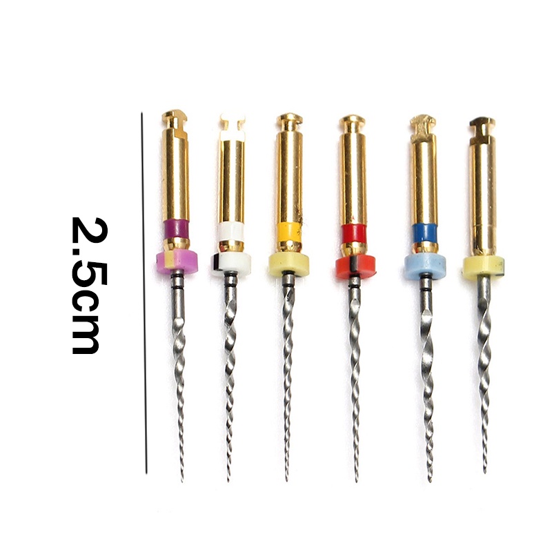 6pcs/box K-File Dentsply 25mm K File Kfile Protaper Rotary Endomotor Niti SX - F3