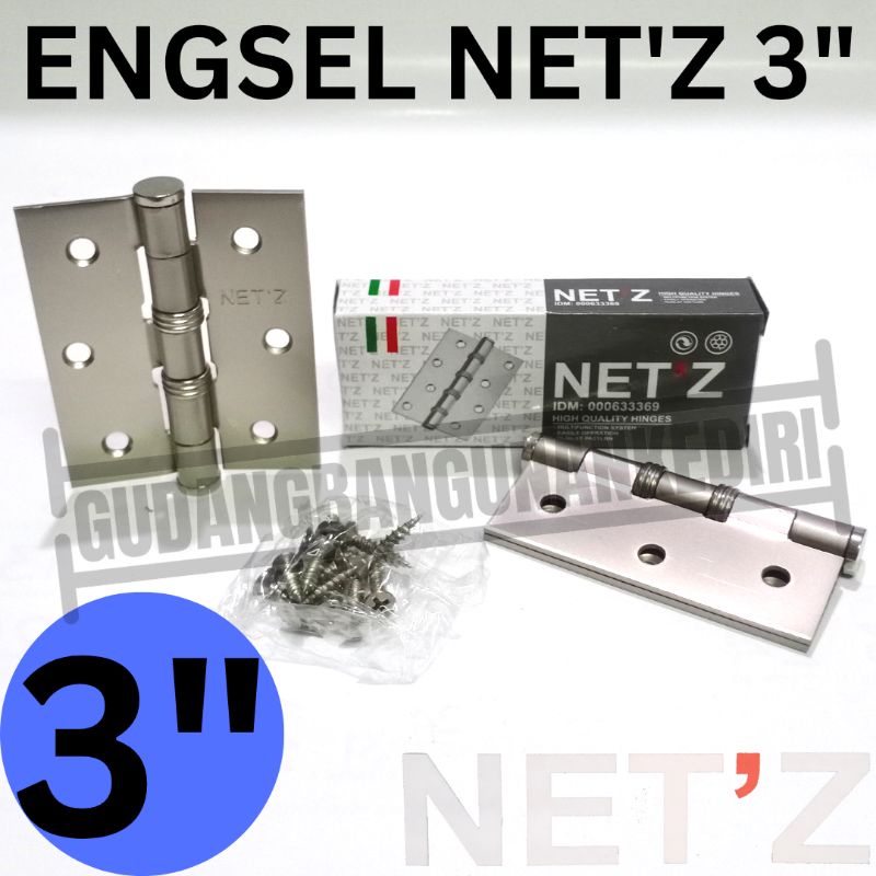 [PROMO] engsel netz tebal 3 inch 3inch 3&quot; KOFUKU GRT ARNIETTA