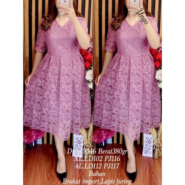 DRESS BROKAT ELEGANT BESTSELLER