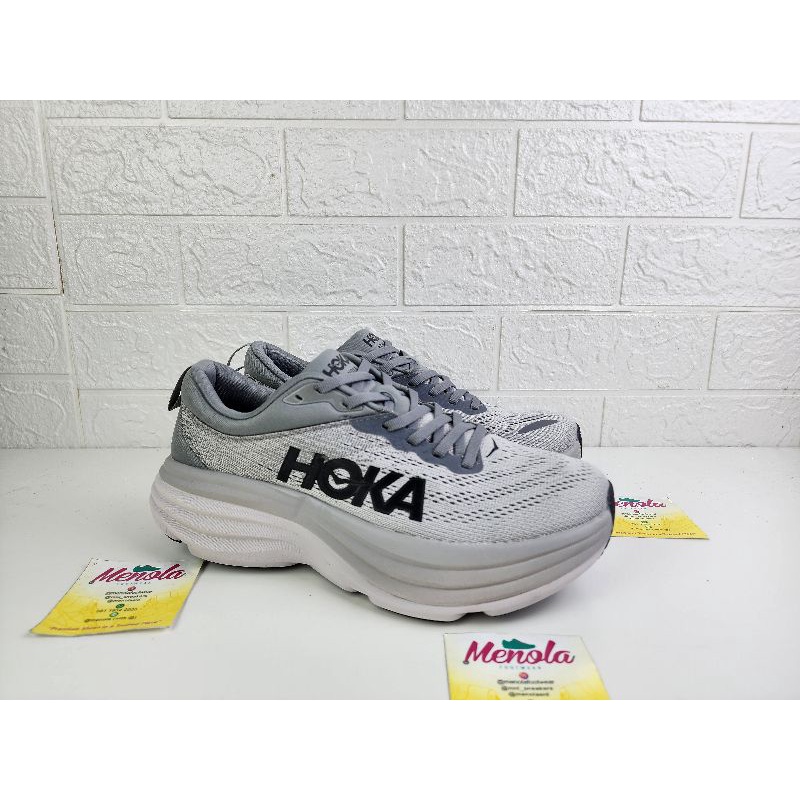 Hoka One One Bondi 8 Grey