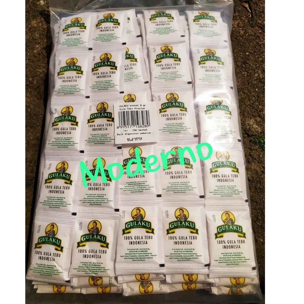 

Terlaris gulaku sachet 8gr isi 250 