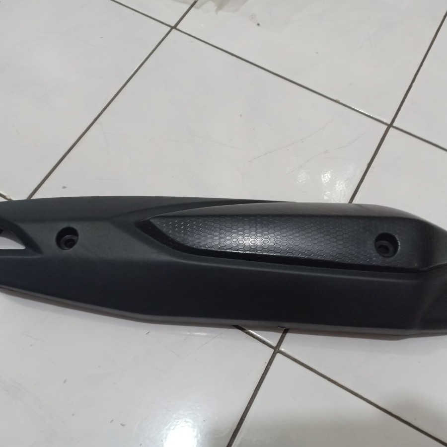 tutup cover tameng knalpot yamaha aerox model standart original ori