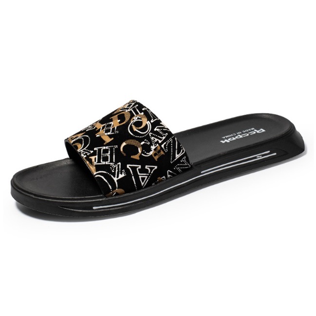 TBIG [COD] Size 38 - 45 Sandal Slop 301 Sandal Pria Import Santai Casual Sandal Pantai