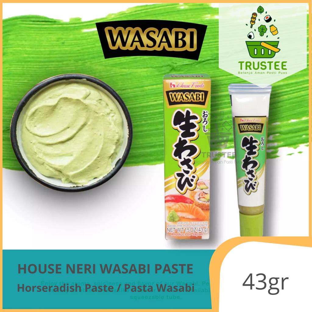 house foods NERI WASABI paste pasta 43gr import TUBE