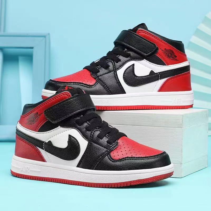 Sepatu Air Jordan Anak Premium Semi Boots Sneakers Sport Olahraga Basket