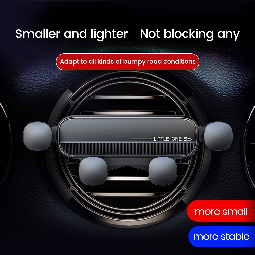 Bracket Klip Mount Ac Mobil Holder Penopang Handphone / GPS Untuk iPhone 13 / 12pro / Xiaomi / Samsung