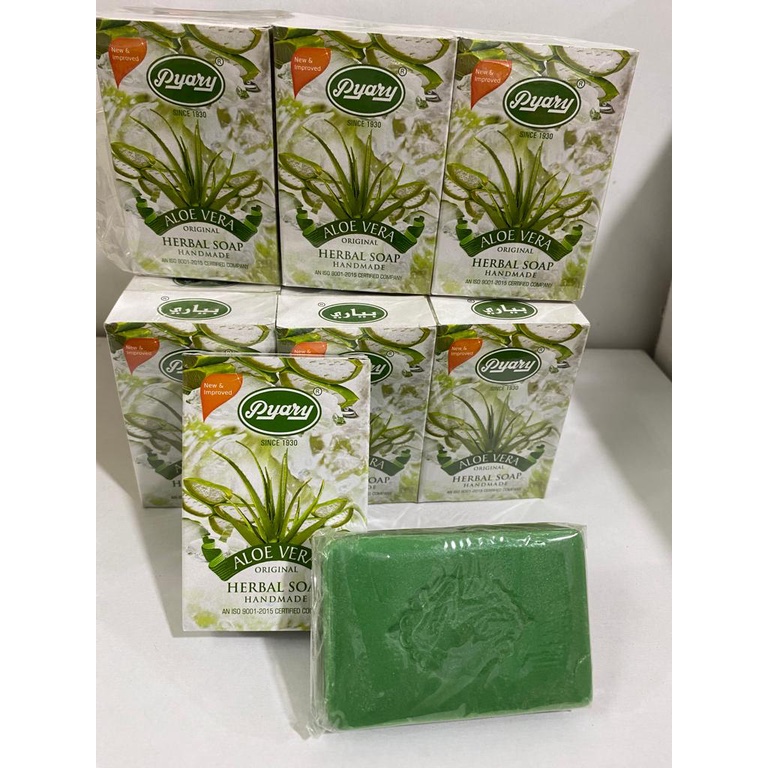 Sabun Arab Pyary 100% Original Sabun Herbal Turmeric Soap Pemutih Wajah Badan Putih Cerah Alami