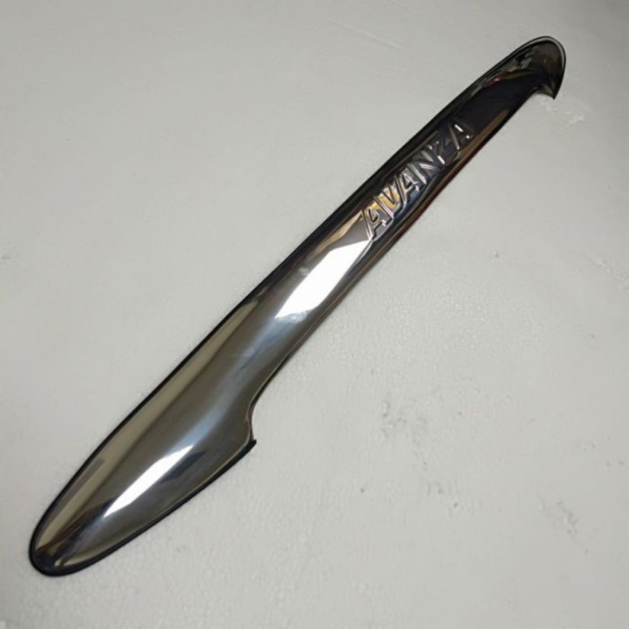 [BAYAR DIRUMAH] List Trunklide Chrome Model Logo Avanza Lama 2005-2011 / Perlengkapan Variasi Mobil 