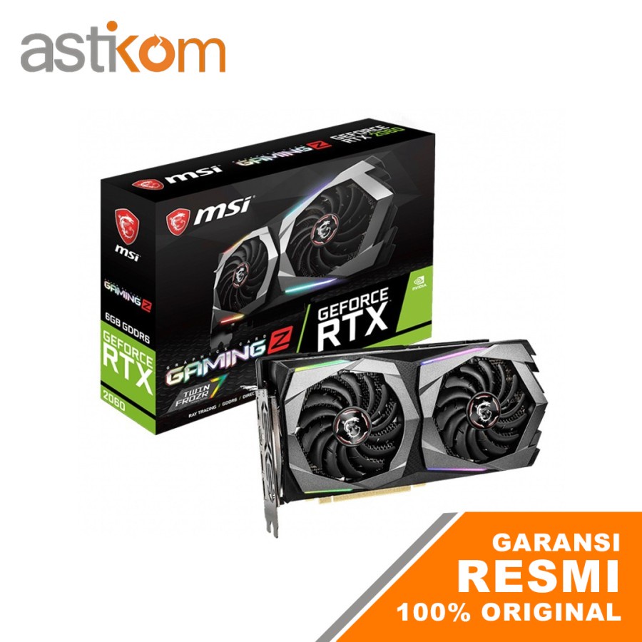 VGA MSI GeForce RTX 2060 Gaming Z 6G 6GB GDDR6