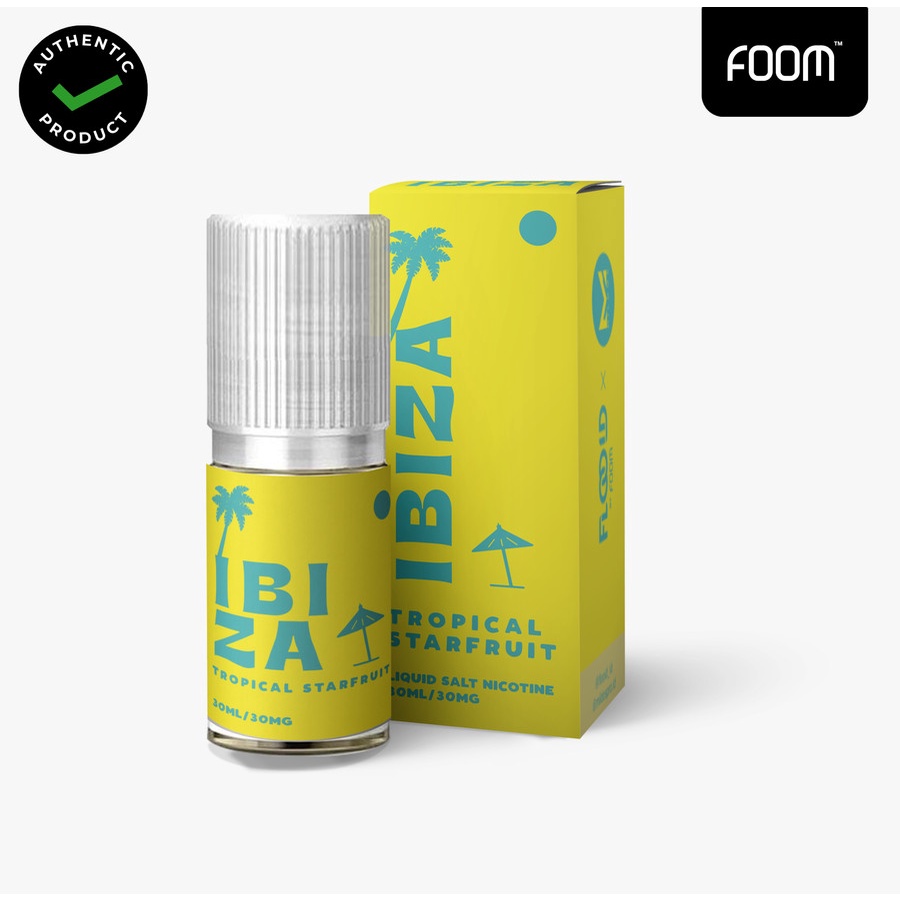 LIQUID 30ML FOOM IBIZA 30MG