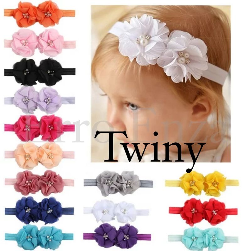 Bando Bayi Nylon Headband Usa Bandana Anak Regita