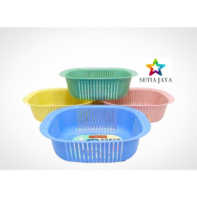 BASKOM PLASTIK  LUBANG  SEGI YOSHIKAWA