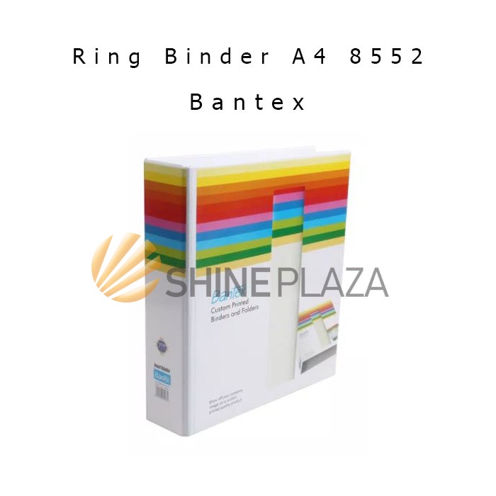 

Ordner Bantex A4 Insert Ring Binder 2 Ring 52mm 8552
