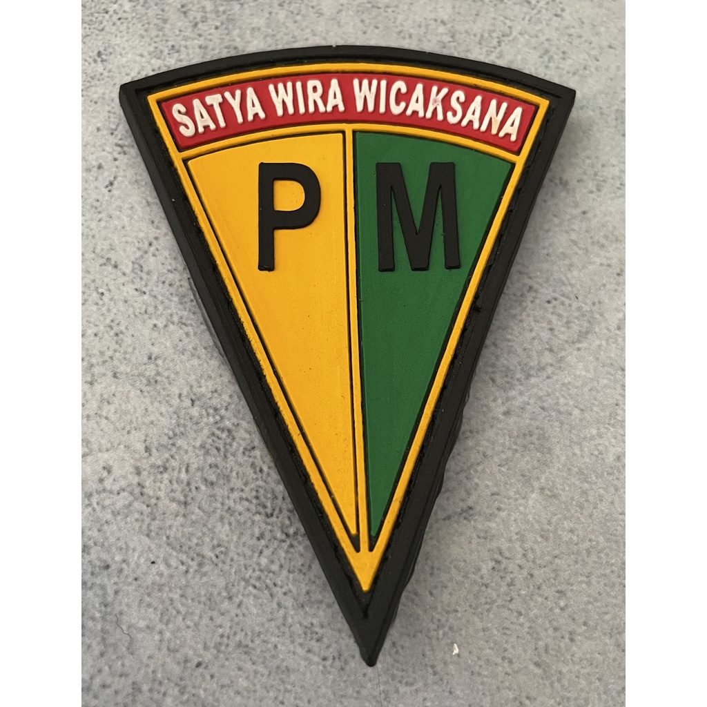 Patch PM - Patch Velcro Polis* Militer - Prepetan