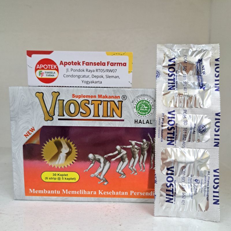 ViostinDS suplemen tulang dan sendi kalsium