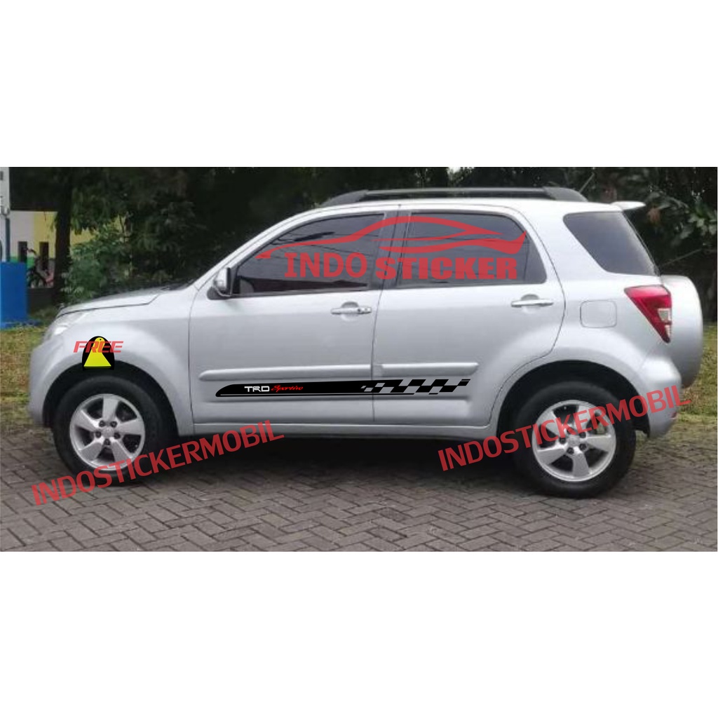 CUTTING STICKER MOBIL TERIOS STICKER LIST STRIPE MOBIL TOYOTA RUSH DAIHATSU TERIOS