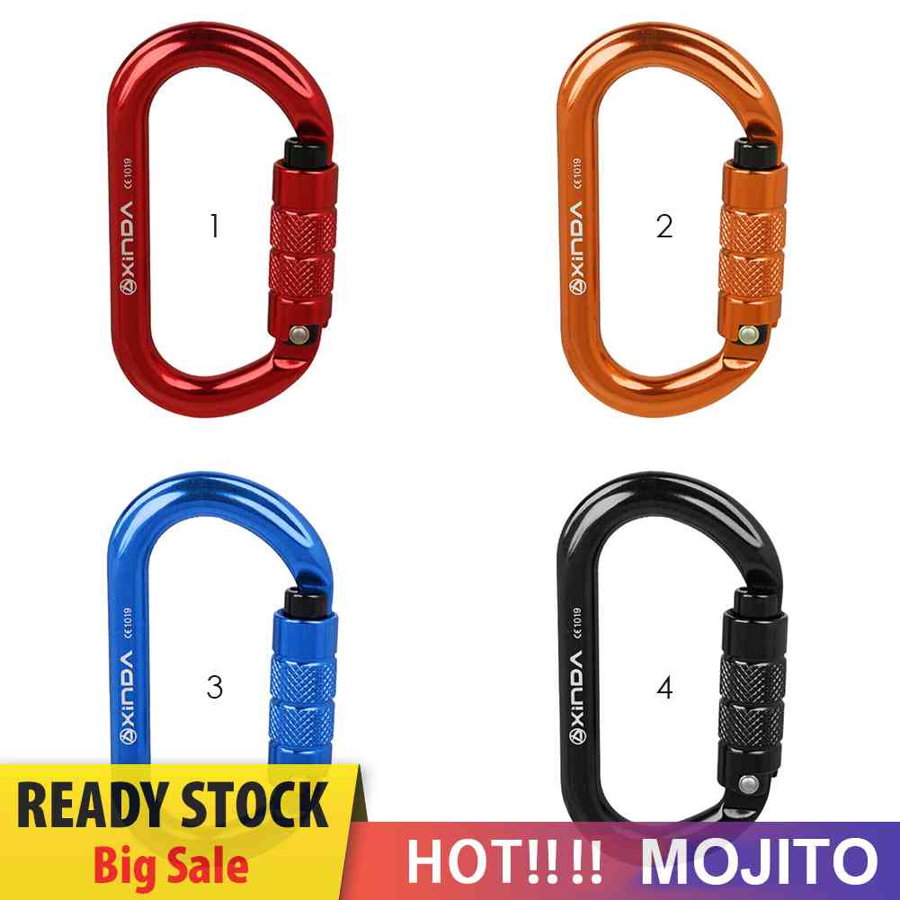 Carabiner Bentuk O 25kn Untuk Rock Climbing