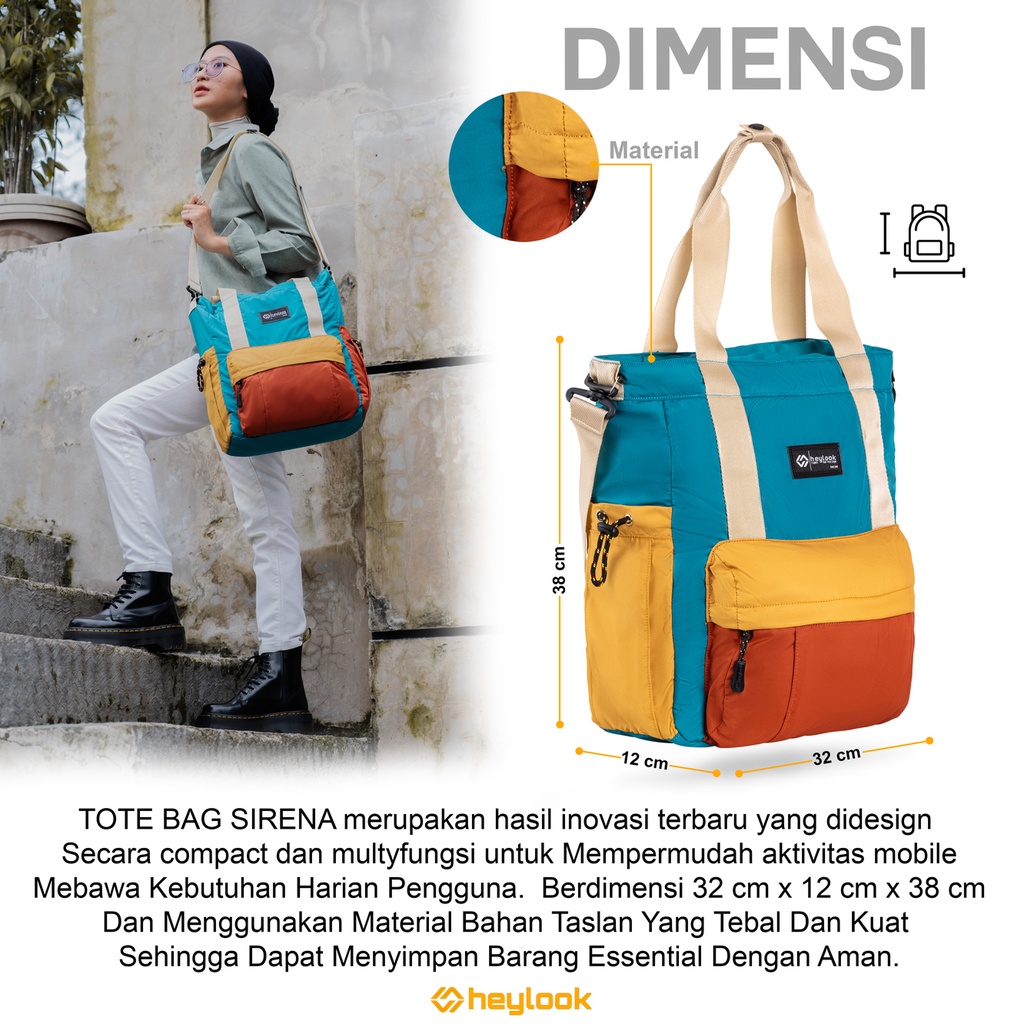 Tas Ransel Sekolah Kuliah Remaja Dewasa Trendy Tas Ransel Multifungsi Totebag Kekinian Tas Selempang Bahu Casual Keren Tas Multifungsi