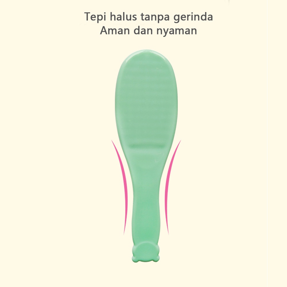 Sisir sampo/Bantu bayi mencuci rambut/Alat tata rambut/sisir impor/Murah B263