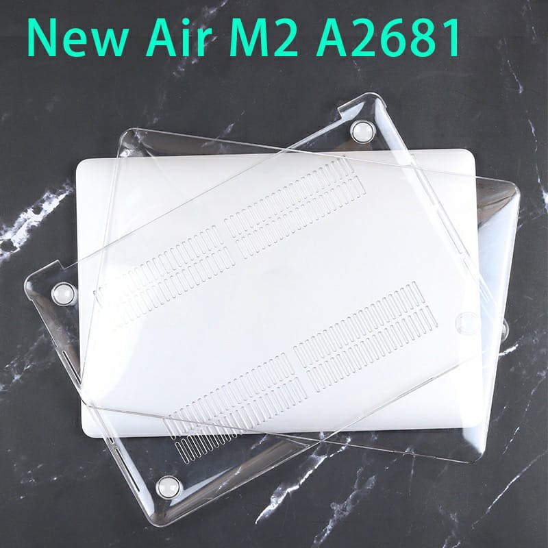Macbook Case Air M2 A2681 Premium Clear Transparan cover Casing Pretection For New Macbook Air M2 2022