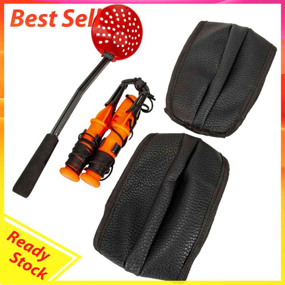 Ice Fishing Pick Chisel Portable Spike Life-Saving Hiking Survival Tools Set