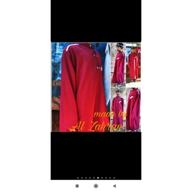 JUBAH ANAK LAKI LAKI MURAH BERKUALITAS /GAMIS ANAK LAKI LAKI USIA 4_14 TAHUN 001