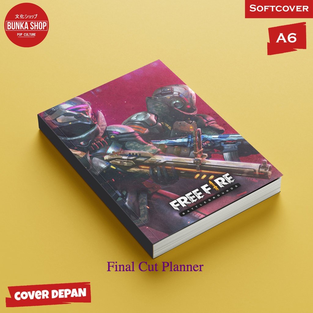 

Pocket Note Free Fire Season 9 Softcover A6 Buku tulis Catatan Notes Agenda Planner Jurnal .