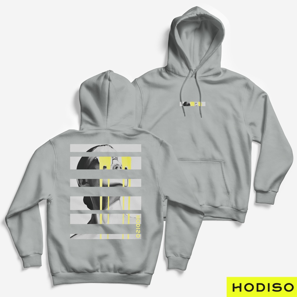 HODISO - Hoodie Jumper Yellow melt Size M-Xxl (Pria&amp;Wanita)