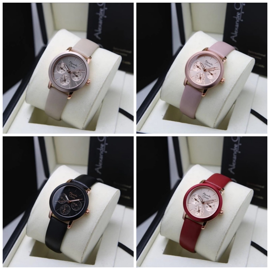 ALEXANDRE CHRISTIE AC 2A25 WANITA. GARANSI RESMI 1TAHUN