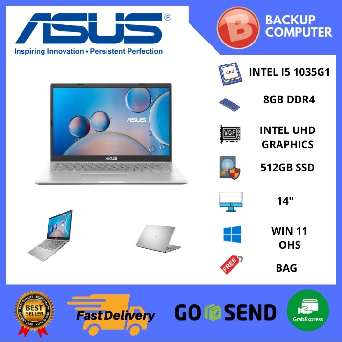 LAPTOP ASUS VivoBook 14 A416JAO-VIPS552 i5-1035G1