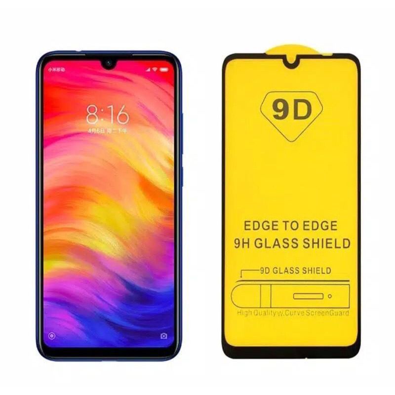 OBRAL TEMPERED GLASS FULL LEM 9D [NON PACK] XIOMI REDMI TERLENGKAP