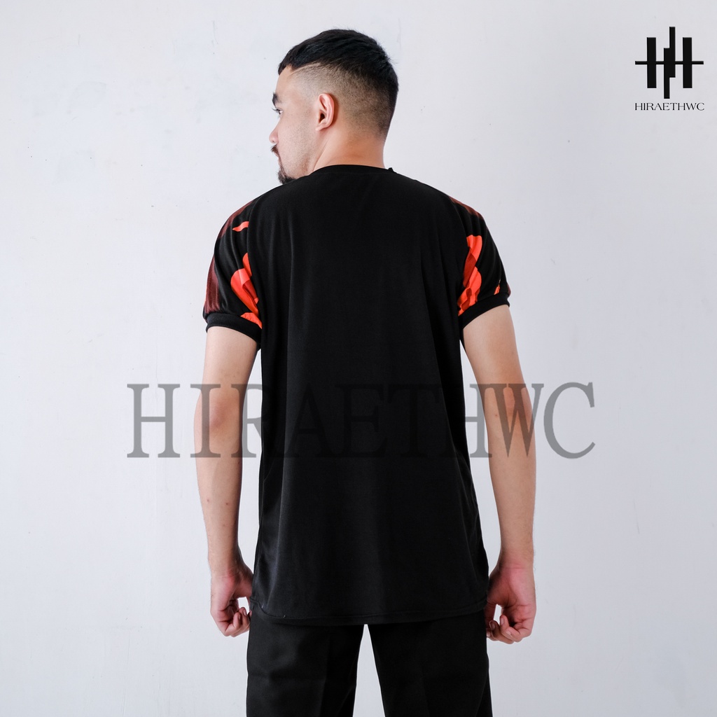 PROMO COD! KAOS PEMUDA PANCASILA BAJU KAOS KOMBINASI ORMAS PEMUDA PANCASILA KAOS PP REGLAN HITAM LORENG TERBARU [TERBAIK]