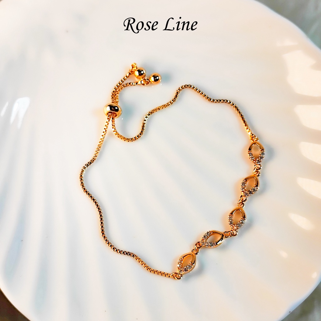 Kumpulan Gelang Serut Terbaik dari Rose Line FREE Tempat Display Premium