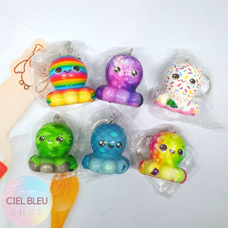 Gantungan Squishy Karakter / Ganci Skuisi Aneka Model Lucu Animal IMPOR