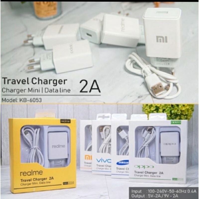 Charger Brand AK933 Travel Charger Micro Usb TC A82 KB-6053