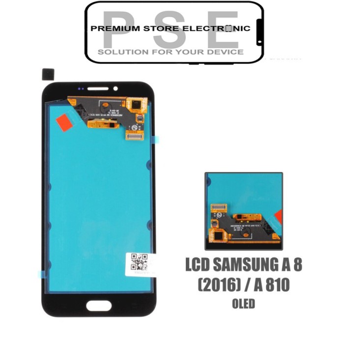 LCD Samsung A8 A810 2016 OLED Fullset Touchscreen Garansi 1 Bulan