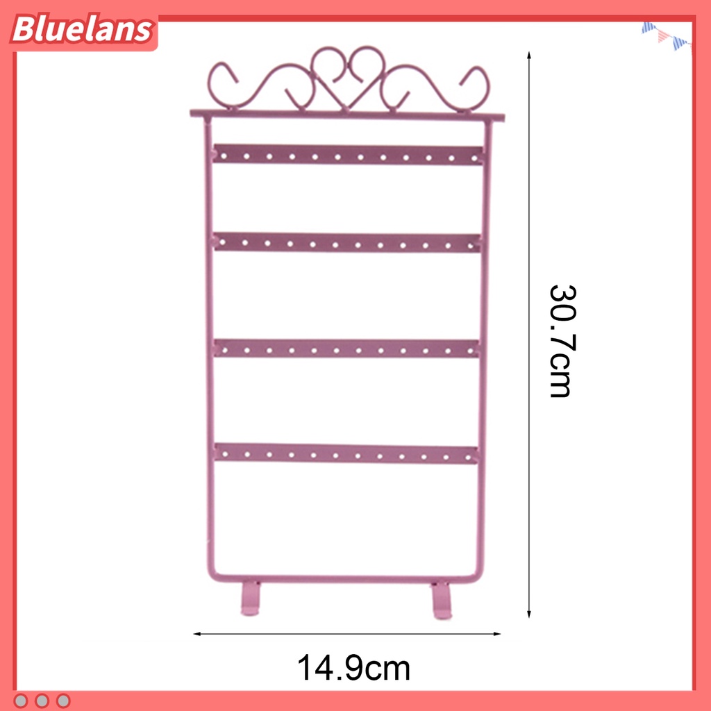 Rak Stand Display Perhiasan Anting Model Gantung Bahan Metal Untuk Rumah