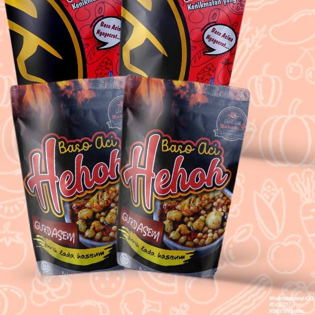 

Bacil Teh Dedew Bakso Aci Hehoh Paket 4 BUNGKUS