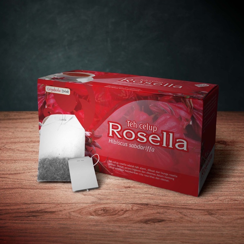 

Teh Rosella Griya Herba Minuman Herbal Celup Isi 20 Kantong Sachet Box Herbal Tea Atasi TBC Tuberkulosis Hipertensi Katarak Osteoporosis Menurunkan Tekanan Darah