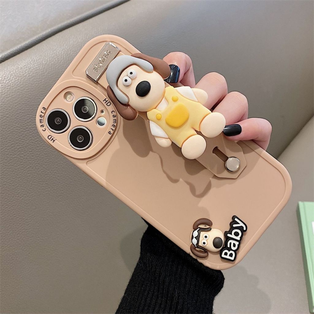 Case Desain Boneka Kartun Anjing Untuk IPhone 12 13 14 11 Pro Max X Xs Max Xr Ddrdw