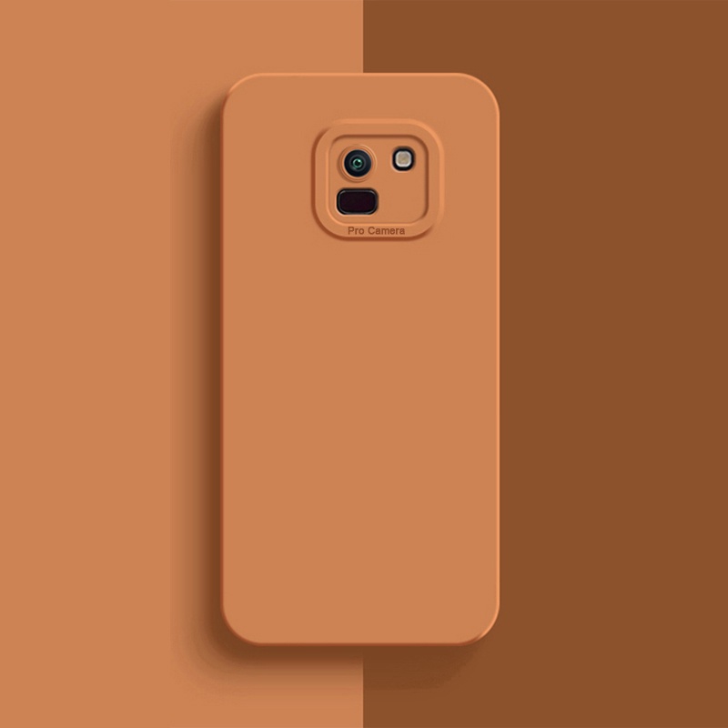 Resmi Asli SoftCase Samsung Galaxy J4 J6 J7 J8 A6 A8 Plus Prime A750 A7 2018 Casing Cover Silikon Tahan Guncangan Soft Case