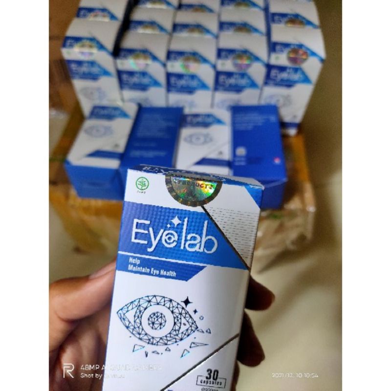 EYELAB ASLI 100% ORIGINAL OBAT MATA ASLI KESEHATAN MATA PLUS MINUS KATARAK BPOM