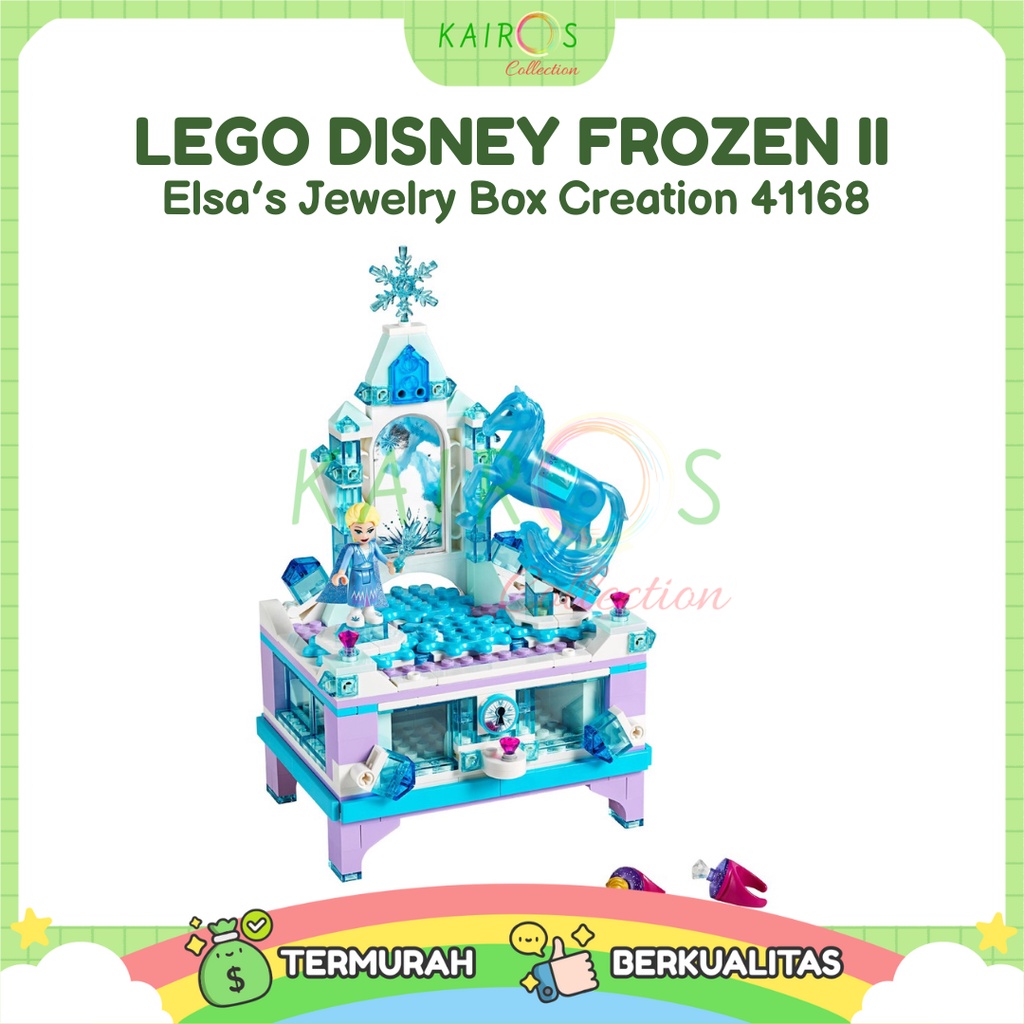 Lego Disney Frozen II Elsa’s Jewelry Box Creation 41168