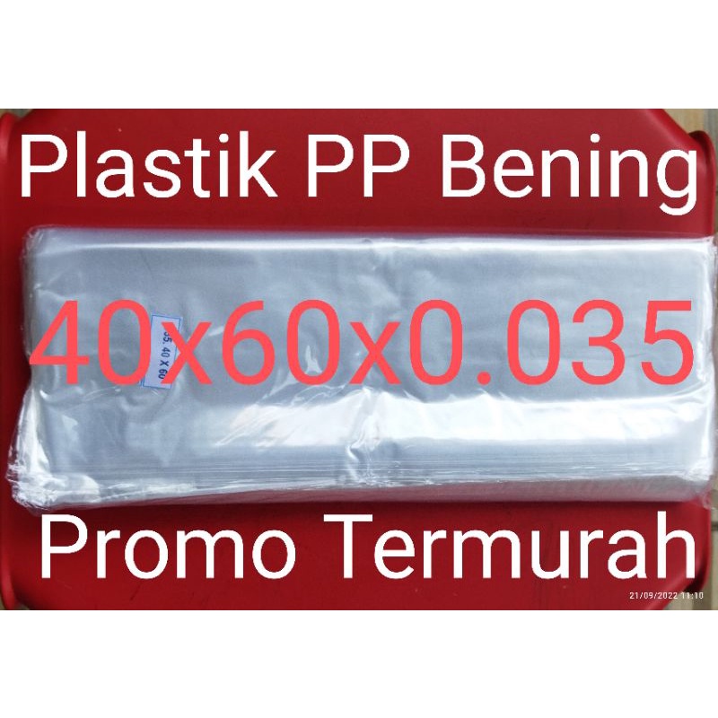 Jual Kantong Plastik Pp Bening Besar X X Kiloan Kg