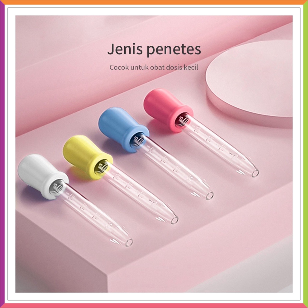 ❤ Fashionbabies ❤ PIPET TETES OBAT BAYI 5ML | PIPET TETES ​MINUM OBAT JUS BAYI