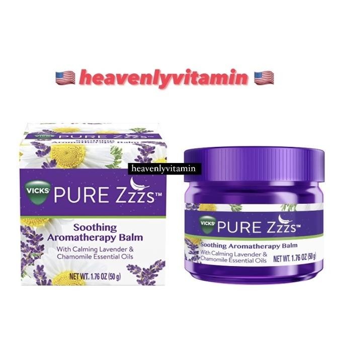 [FOR SALE] VICKS ZZZQUIL PURE ZZZS SOOTHING AROMATHERAPY BALM 50GR TERMURAH