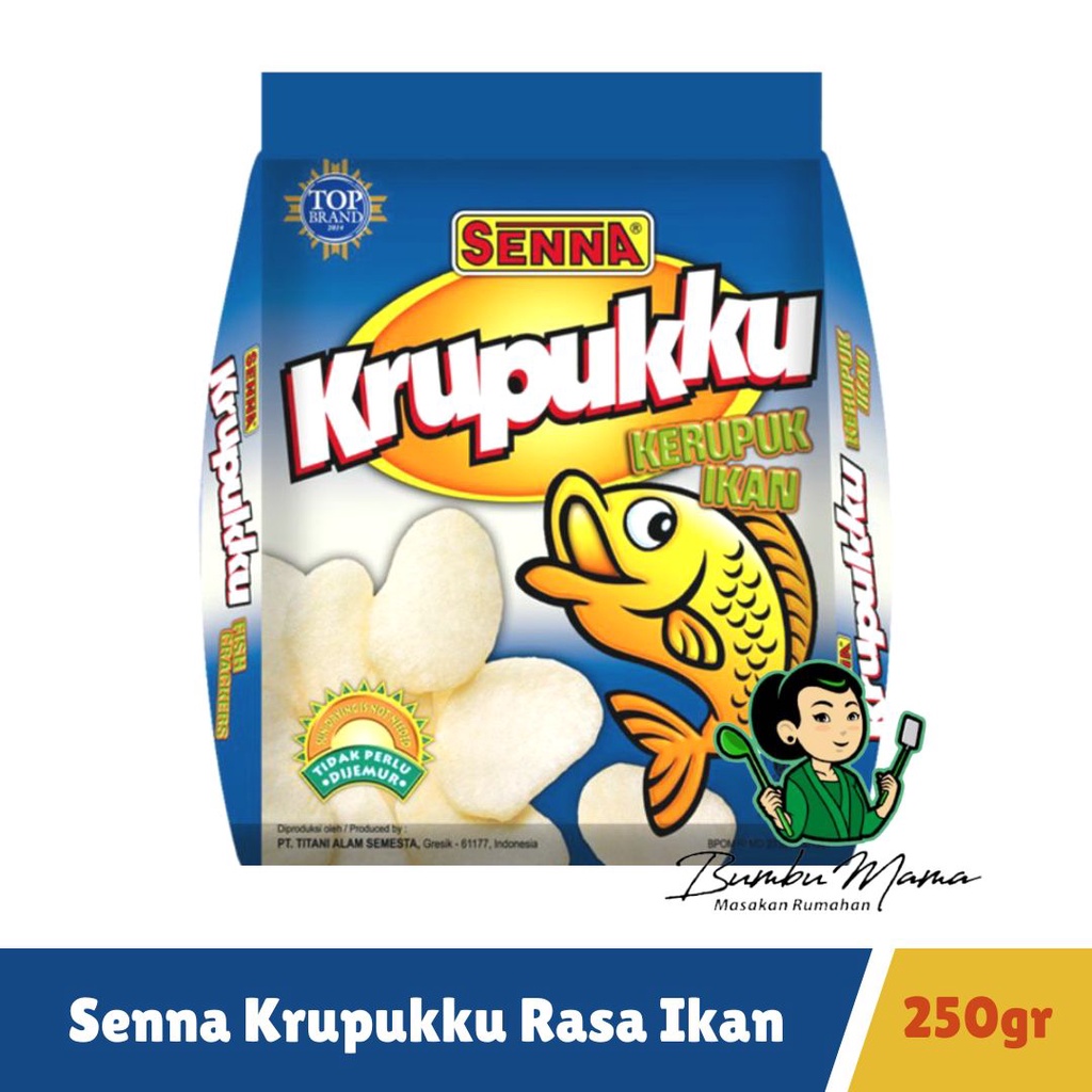 

Bahan Mentah / Senna Krupukku / Kerupuk Rasa Ikan 250gr