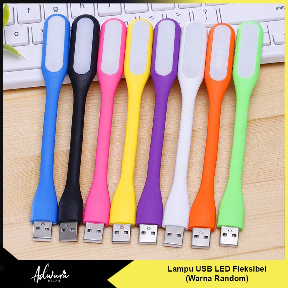 Lampu USB LED Fleksibel Colok Powerbank dan Laptop